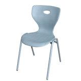 New School Furniture Grey Powder Coating Plastic School Chair
