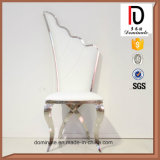 Angle Wing Luxury High Back Stainless Steel Chair