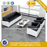 Modern Europe Design Steel Metal Leather Waiting Office Sofa (HX-8N1224)
