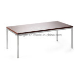 Particle Board Office Coffee Table with Melamine Finish
