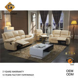 White Leather Recliner Living Room Sofa (GV-RS898)