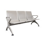 Modern Hotel Furniture PU Public Metal Steel Airport Chair Yf-266-3