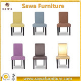 High Back Wood Imitation Fabric Upholstered Chairs