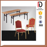 Long Plywood Folding Conference Banquet Rectangular Round Table