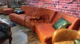 China Supplier Genuine Leather U Shaped Sectional Sofa
