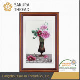 Newfangled Embroidery Foral Hanging Painting for Wall Decoration