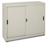 Siling Door Cabinet with 3 Shelves