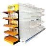 Hook Shelf, Pegboard Shelf, Back Panel with Holes, Industial Supermarket Shelves