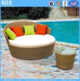 Outdoor Furniture Round Rattan Daybed
