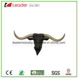 Polyresin Bull Head Decorative Statue for Home and Wall Decoration
