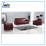 Office Furniture Leather Corner Sofa (KBF F637)