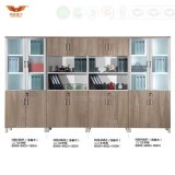 New Wood Filing Cabinet with Glass Doors (H20-0652)