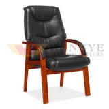 Wooden Office Leather Writing Chair (HY-NNH-D10)