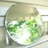 Sinoy Factory Round Glass Mirror Flat Edged Mirror Sliver Mirror