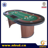 10 Person Luxury Poker Table with Wooden Leg (SY-T04)