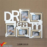 Dream 5 Opening Antique Collage Wood Wall Photo Frame