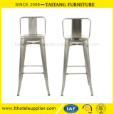 Outdoor Aluminum Bar Chair Cafe Chair with Back