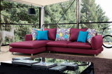 Modern Fabric Sofa with Armrest