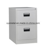 Gray Hanging File Metal 2 Drawer File Cabinet