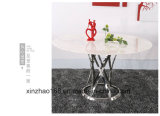 Marble Stainless Steel Dining Table 18mm Marble Table