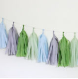 Factory Customized Tassel Banner Party Decoration Paper Garland