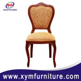 White Antique French Style Leisure Wooden Chair Furniture with Fabric (XYM-H99)
