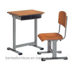 Metal Modern Single Classroom Desks/Chairs for School (BL-K024)