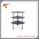 Unique Glass Corner Table/Coffee Table Furniture (C022)