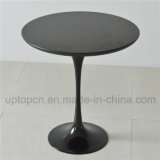Black Tulip Table with Aluminum Table Base and Painted Table Top (SP-GT345)