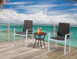 Outdoor Rattan/Wicker Cafe Table and Chair Set