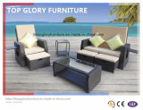Outdoor Rattan Sectional Sofa Set with Water Resistant Cushion (TG-070)