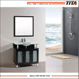 Tempered Glass Top Bathroom Cabinet T9148-48e
