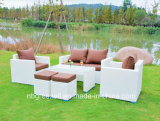 Hot Sale Wicker Patio Sofa Outdoor Rattan Garden Furniture (GN-9103S)