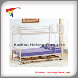 General Use Adult Bunk Bed with Trundle Bed (HF016)
