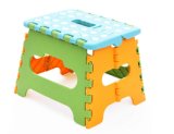 Kid's Folding Stool with Plastic Material for Children