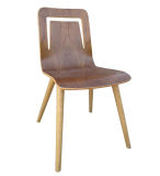 Kfc/Mcdonald or Canteen Wooden Dining Chair (Wd-06014)