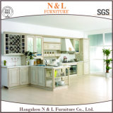 White Modern Wooden HPL Kitchen Home Furniture