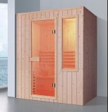 1600mm Rectangle Solid Wood Sauna for 4 Persons (AT-8629)