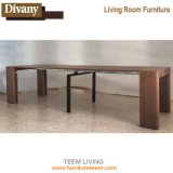 Modern Wood Adjustable Dining Table