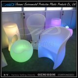 PE Material Rorational Moulding Plastic modern LED Bar Furniture