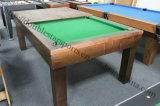 2 in 1 Pool Dining Table Carom Billiard Table for Sale