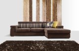 Modern Style Fabric Sofa with Chaise