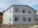 Side View of Sandwich Panel House