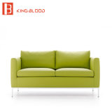 Green Color Loveseat Sofa Made in Sofa Company for Sale
