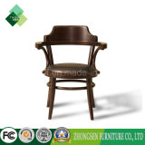 New Design Solid Wood Antique Round Back Chair for Restaurant