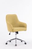Simple Beautiful Walnut Fabric Office Chair Sale