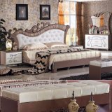 Bedroom King Bed for Classic Bedroom Furniture Set (6602)