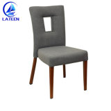 Simple Modern Design Metal Frame Fabric Restaurant Dining Chair