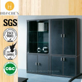 Modern High Quality Leather Book Cabinet (G07)