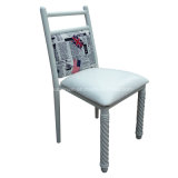 Pub Restaurant Used Metal Cafe Dining Chair (JY-R37)